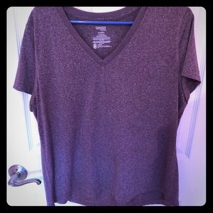 Size XXL Danskin purple heather sports tee